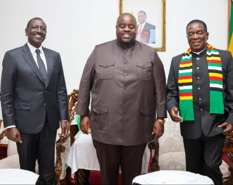 POLITICS AND BUSINESS COLLIDE: MNANGAGWA, CHIVAYO, AND RUTO’S MEETING SPARKS DEBATE